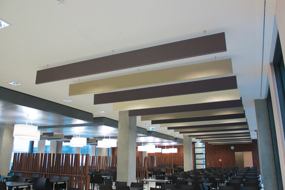 SmartLine│baffle | Sound absorbing ceiling systems | silentrooms