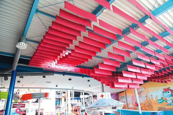 SoftLine │Baffle | Acoustic ceiling systems | silentrooms