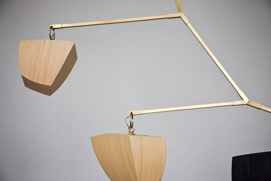 Constantin ABCE Wing | Suspended lights | Andrea Claire Studio