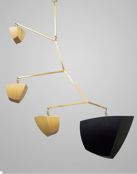 Constantin ABCE Wing | Suspended lights | Andrea Claire Studio