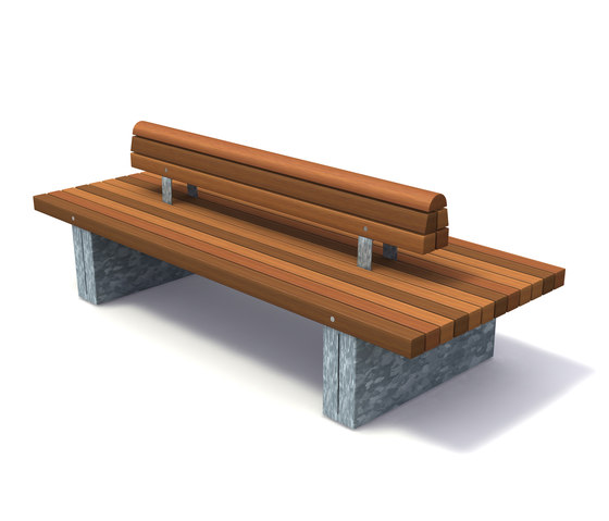 Solid 12 Benches | Benches | Streetlife