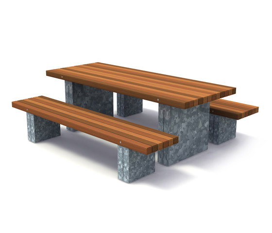 Solid Picnic Set | Table-seat combinations | Streetlife