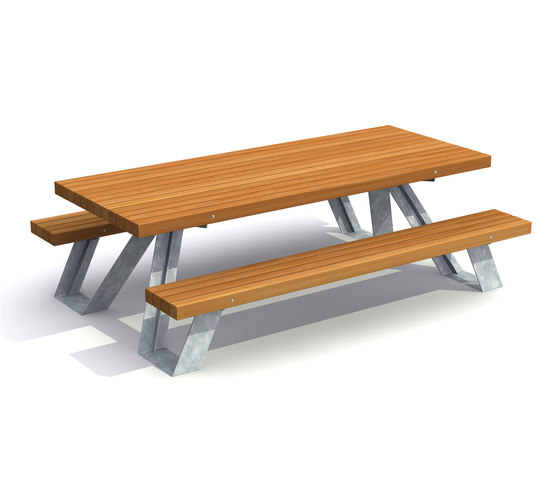 Solid Table de pique-nique X | Ensembles table et chaises | Streetlife