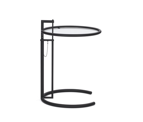 Adjustable Table E1027 Black | Beistelltische | ClassiCon