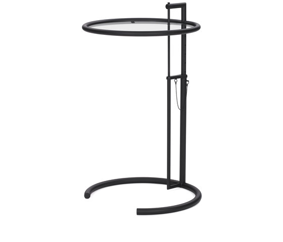 Adjustable Table E1027 Black | Tables d'appoint | ClassiCon