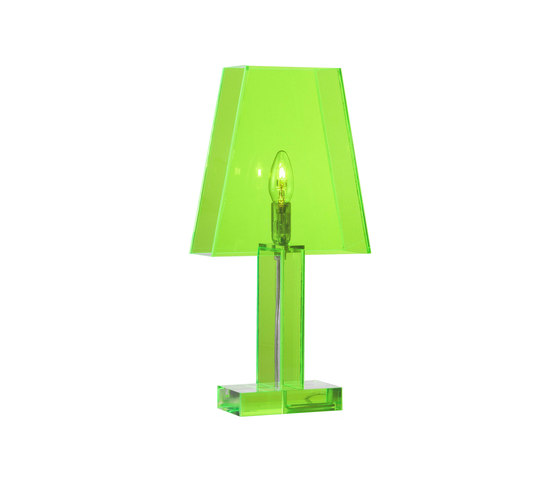 Siluett 46 T neon green 019 | Lampade tavolo | Bsweden