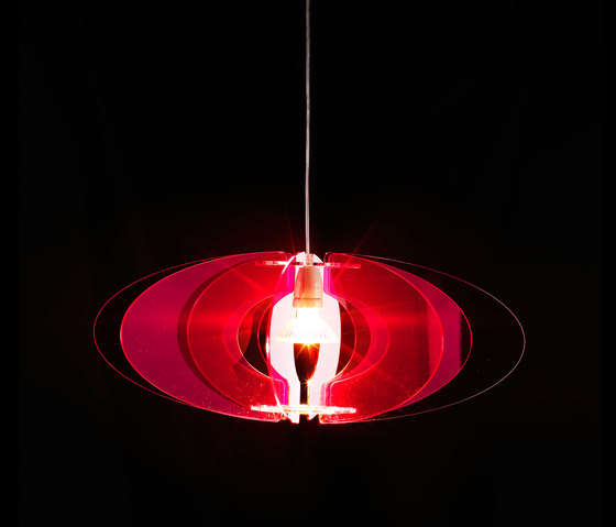 Blossom Pendant 65 Cerise clear 003 | Suspensions | Bsweden