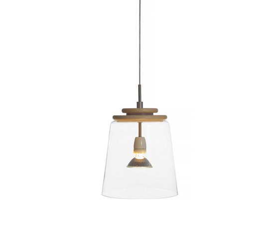 Ping 30 pendant clear/ ash | Lampade sospensione | Bsweden
