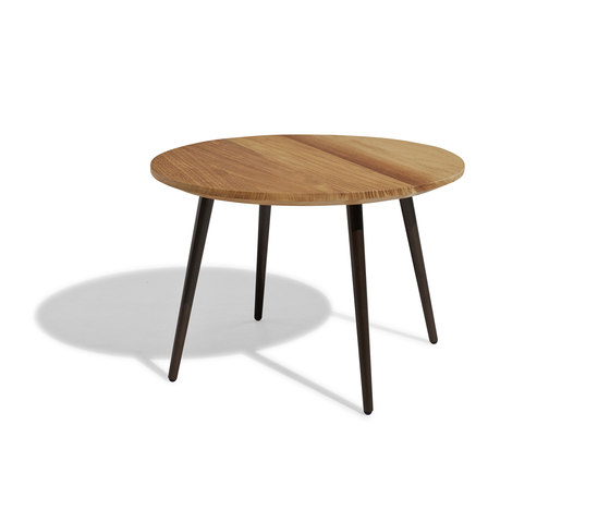 Vint low table 60 iroko by Bivaq | Side tables