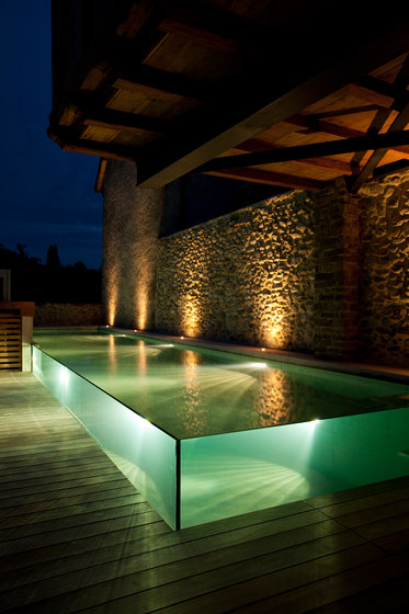 Excelsior glass swimming pool | Swimming pools | Piscines Carré Bleu