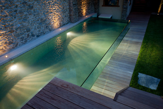 Excelsior glass swimming pool | Piscine | Piscines Carré Bleu