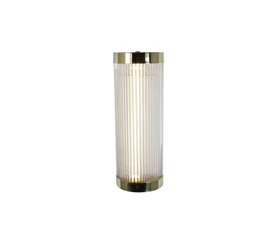 Pillar LED wall light, 40/15cm, Polished Brass | Wall lights | Original BTC