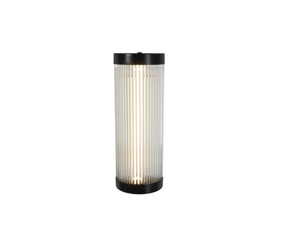 Pillar LED wall light, 40/15cm, Weathered Brass | Wall lights | Original BTC