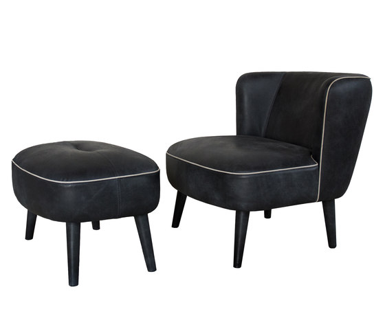 Camilla armchair & pouf | Sillones | Loop & Co