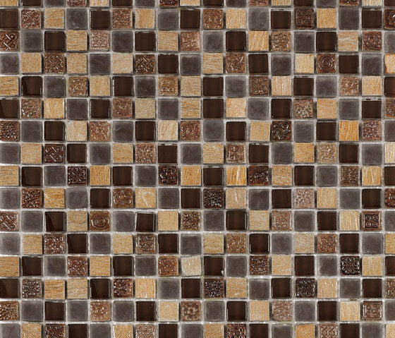 Atlas malla marron | Mosaici ceramica | KERABEN
