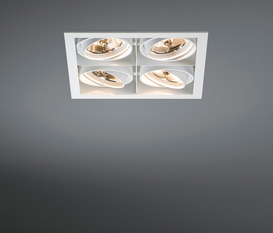 Mini multiple 4x AR70 GE | Lampade soffitto incasso | Modular Lighting Instruments