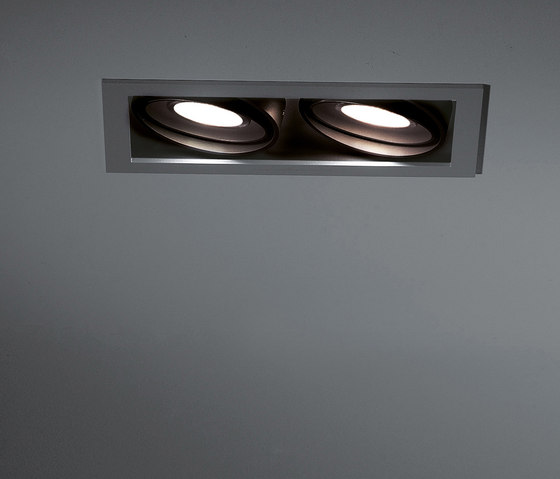 Mini multiple 2x HIPAR GE | Lampade soffitto incasso | Modular Lighting Instruments