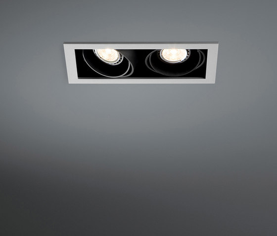 Mini multiple 2x LED retrofit | Lampade soffitto incasso | Modular Lighting Instruments