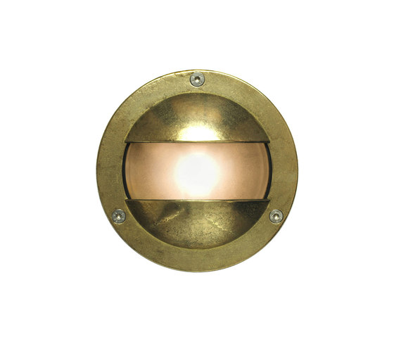 8037 Miniature Exterior Bulkhead, Double Shield, G9, Brass | Lampade parete | Original BTC