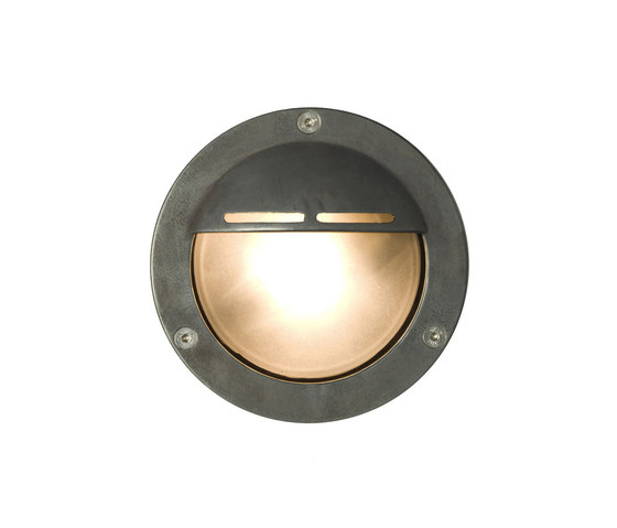 1000----8035 Miniature Exterior Bulkhead, Eyelid Shield, G9, Weathered Brass | Wall lights | Original BTC