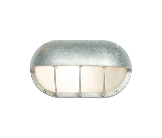 8125 Oval Aluminium Bulkhead With Eye Shield, E27, Aluminium | Lampade parete | Original BTC
