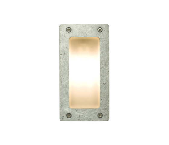 8595 Wall/Ceiling Light Rectangular, Plain Bezel, Aluminium | Recessed wall lights | Original BTC