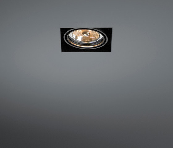 Mini multiple trimless 1x AR70 GE | Recessed ceiling lights | Modular Lighting Instruments