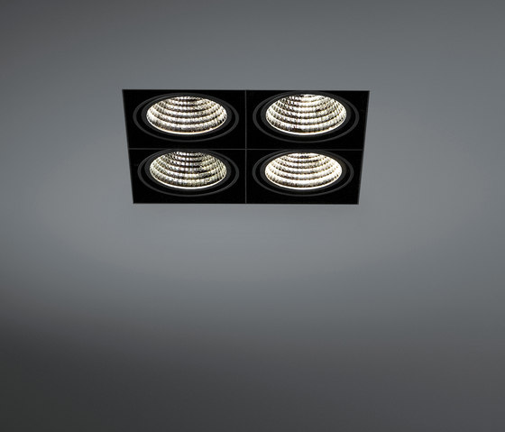 Mini multiple trimless 4x LED 1-10V RG | Lámparas empotrables de techo | Modular Lighting Instruments