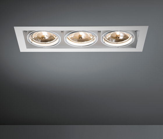 Multiple 3x AR111 GE | Recessed ceiling lights | Modular Lighting Instruments