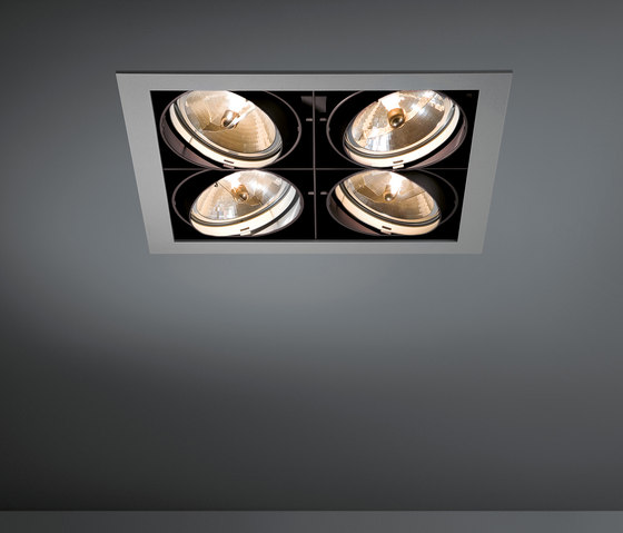 Multiple 4x AR111 GE | Recessed ceiling lights | Modular Lighting Instruments