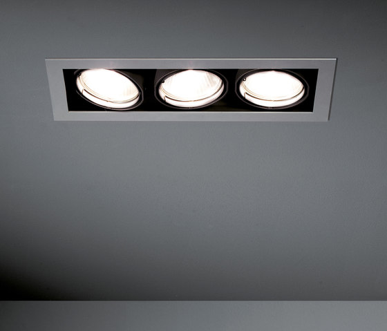 Multiple 3x CDM-T GE | Recessed ceiling lights | Modular Lighting Instruments