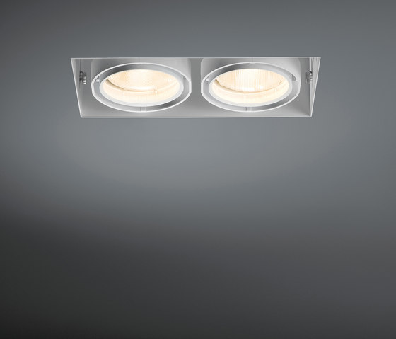 Multiple trimless 2x CDM-T GE | Lámparas empotrables de techo | Modular Lighting Instruments