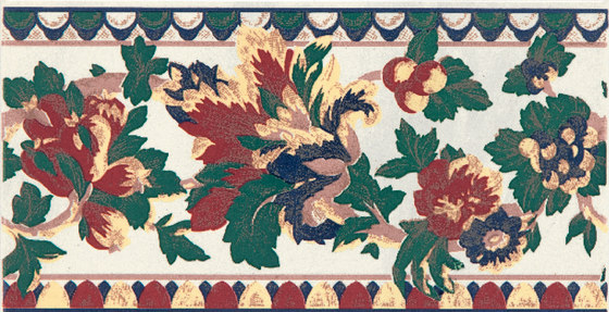 Grand Elegance fleures estate su panna | Piastrelle ceramica | Petracer's Ceramics