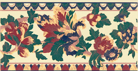 Grand Elegance fleures estate su crema | Baldosas de cerámica | Petracer's Ceramics