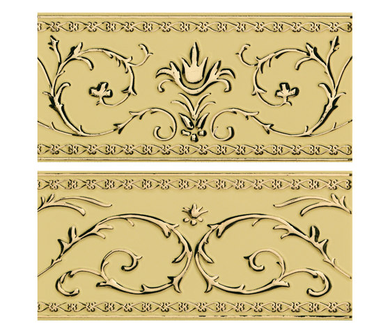 Grand Elegance narciso B oro su crema | Carrelage céramique | Petracer's Ceramics