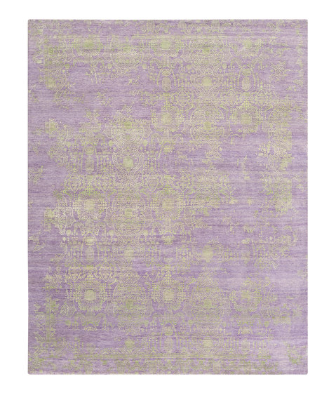 Inspirations T3 purple lime green | Rugs | THIBAULT VAN RENNE