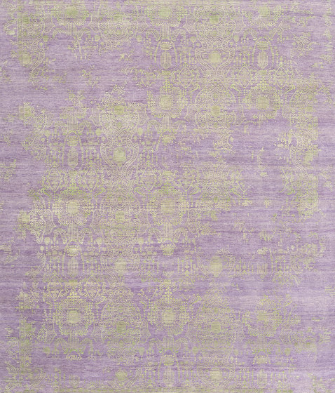 Inspirations T3 purple lime green | Formatteppiche | THIBAULT VAN RENNE