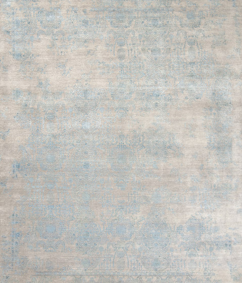 Inspirations T3 light grey & blue | Formatteppiche | THIBAULT VAN RENNE