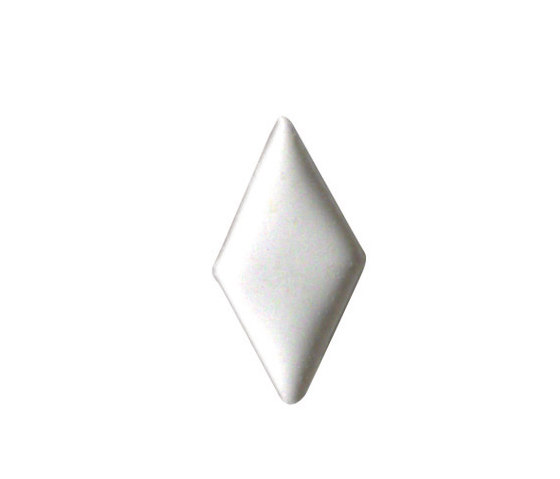 Rhumbus bianco lucido | Mosaïques céramique | Petracer's Ceramics