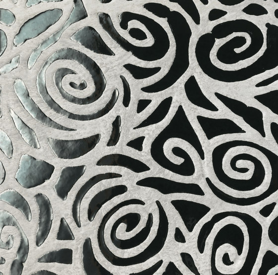 Tango Rock bianco argenteo mirror | Ceramic tiles | Petracer's Ceramics
