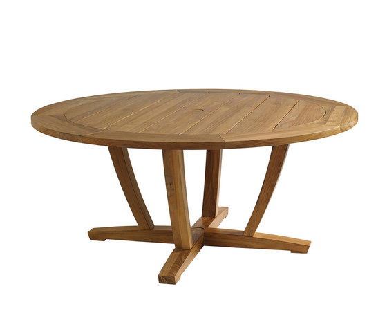 Oyster Reef Round Dining Table | Mesas comedor | Gloster Furniture GmbH