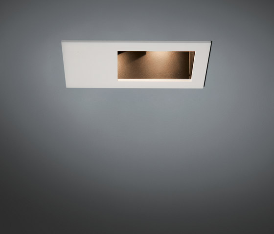 Slide twin LED GE | Recessed ceiling lights | Modular Lighting Instruments