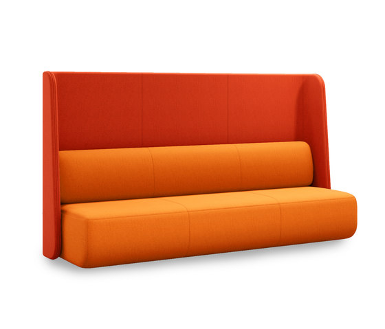 Code Three-seat Angled Wall | Canapés | Bernhardt Design