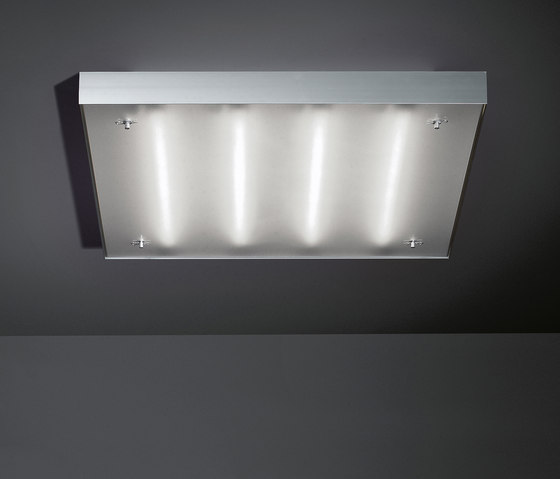Square moon IP40 TL5 4x 14W Dali/Pushdim GI | Ceiling lights | Modular Lighting Instruments