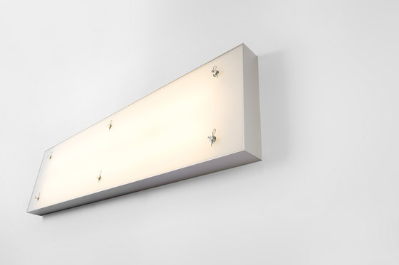 Square moon IP40 TL5 2x 14/24W GI | Lampade parete | Modular Lighting Instruments