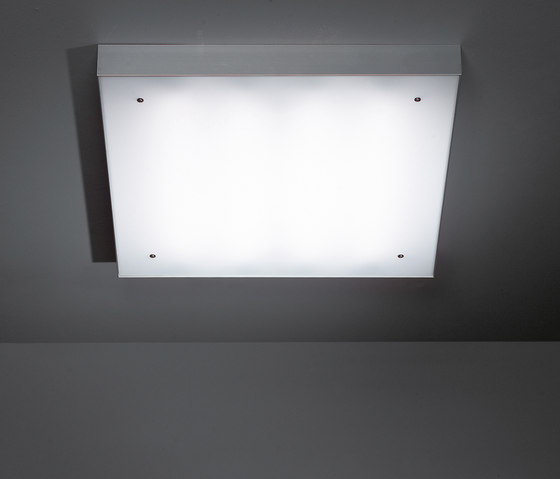 Square moon IP55 TL5 4x 24W GI | Lampade outdoor soffitto | Modular Lighting Instruments