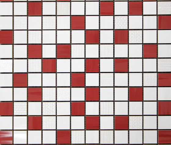 Lounge malla lounge rojo | Ceramic mosaics | KERABEN