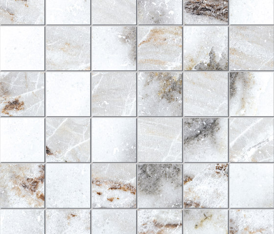 Montana mosaico white | Ceramic mosaics | KERABEN