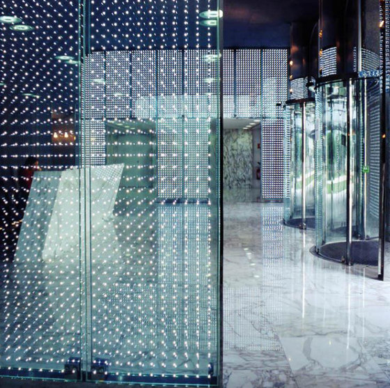 powerglass® partition and indoor façade: Tour Europe |  | Peter Platz Spezialglas