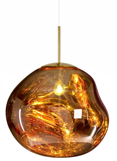 Melt Pendant Gold | Suspended lights | Tom Dixon